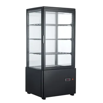 Вітрина холодильна Hurakan HKN-UPD78B BLACK