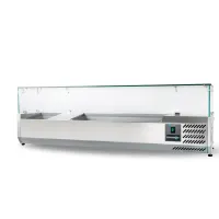 Вітрина для інгредієнтів Hurakan HKN-GXD1200GC
