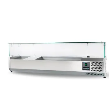 Вітрина для інгредієнтів Hurakan HKN-GXD1200GC
