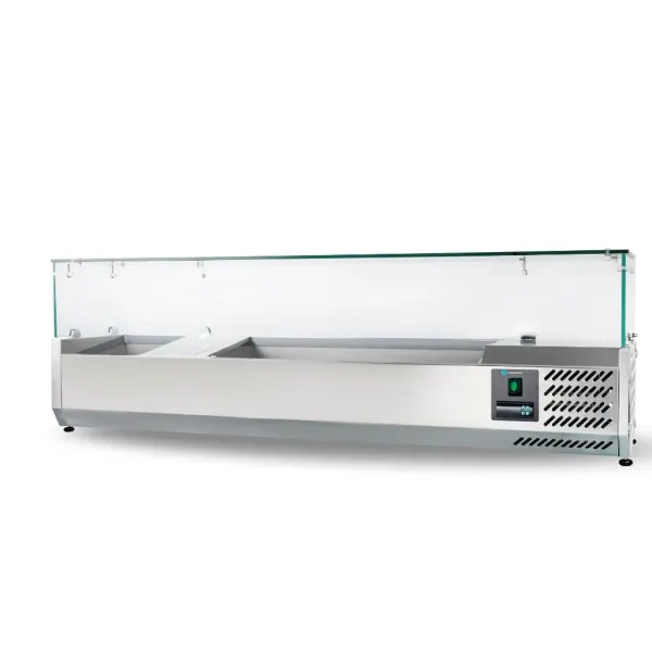 Вітрина для інгредієнтів Hurakan HKN-GXD1200GC
