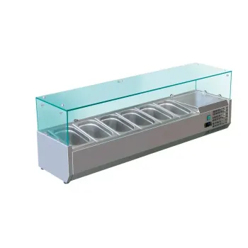 Вітрина для інгредієнтів Hurakan HKN-GXD1400GC