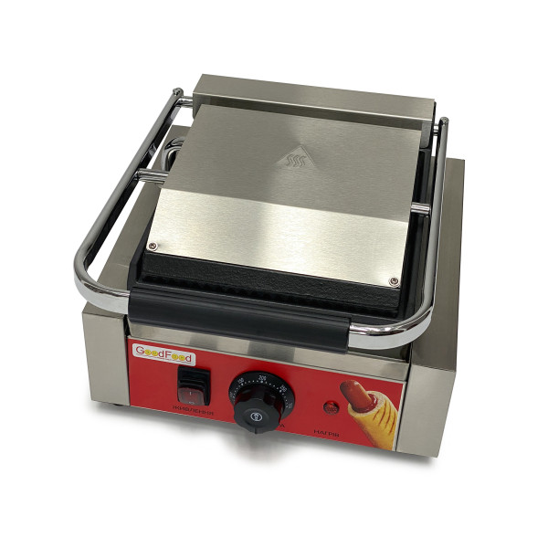 Гриль контактний GoodFood ECG10EA Panini RED