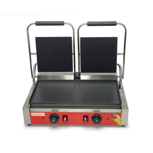 Гриль контактний GoodFood ECG20EA Panini RED