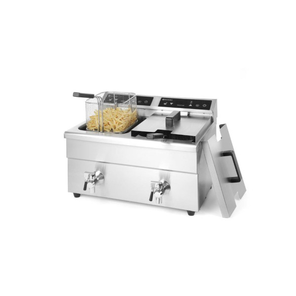 Фритюрниця індукційна Hendi 215029 Kitchen Line, 8+8 л