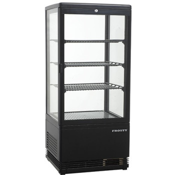 Вітрина холодильна Frosty RT78L-1D, black