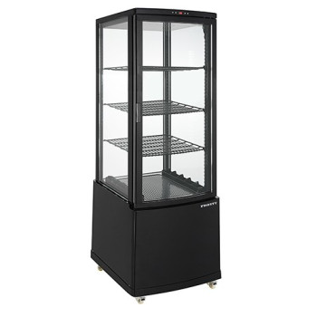 Вітрина холодильна Frosty RT215C-3, black