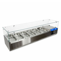 Вітрина холодильна для топінгу Brillis VRX1500/380