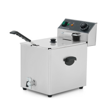 Фритюрниця електрична GoodFood EF8T BLACK із краном