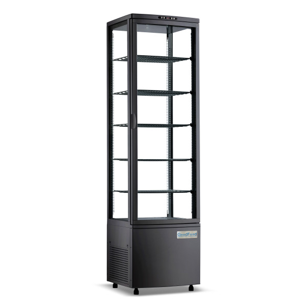 Вітрина холодильна GoodFood RT280L3N чорна