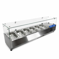 Вітрина холодильна для топінгу Brillis VRX1400/330
