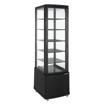 Вітрина холодильна Frosty RT280C-3, black