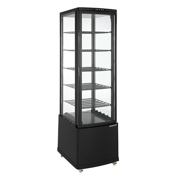 Вітрина холодильна Frosty RT280C-3, black
