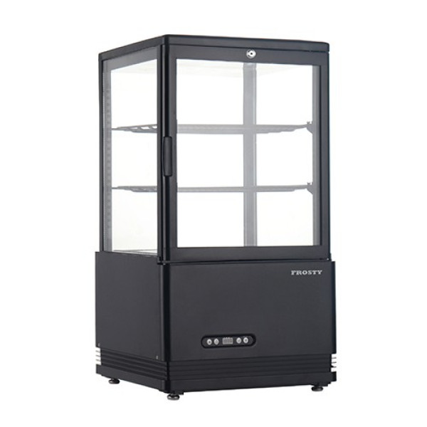Вітрина холодильна Frosty FL-58, black