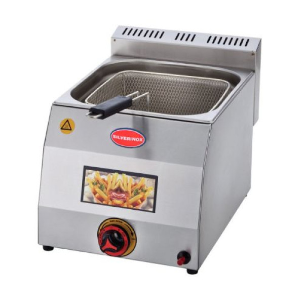 Фритюрниця газова Silver 2704, 8 л