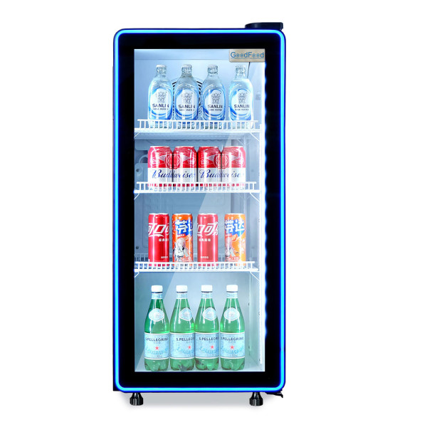 Шафа холодильна для напоїв GoodFood BC170NBW2LEDBLUE