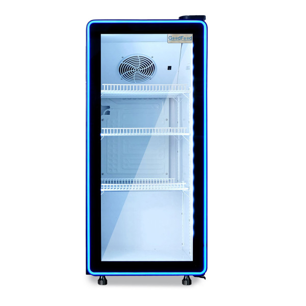 Шафа холодильна для напоїв GoodFood BC170NBW2LEDBLUE