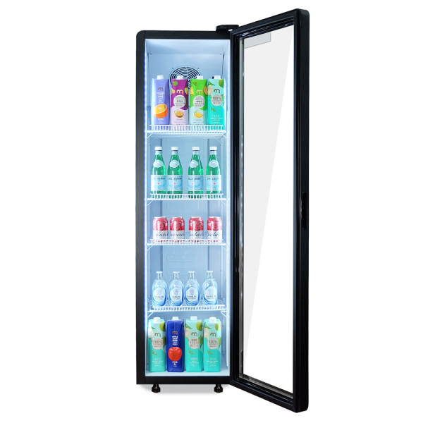 Шафа холодильна GoodFood BC310NBW2LEDBLUE