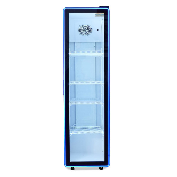Шафа холодильна GoodFood BC310NBW2LEDBLUE