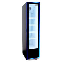 Шафа холодильна GoodFood BC380NBW2LEDBLUE