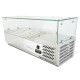 Вітрина для топінгу GoodFood GF-VRX1200/380-H6C