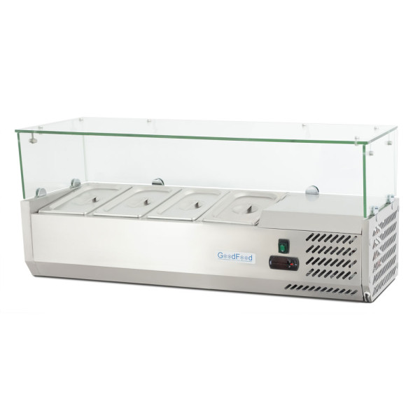 Вітрина для топінгу GoodFood GF-VRX1200/380-H6C
