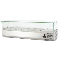 Вітрина для топінгу GoodFood GF-VRX1400/380-H6C