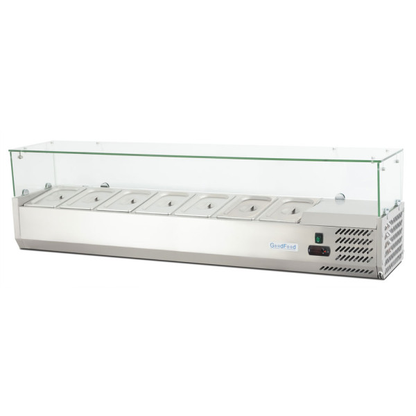 Вітрина для топінгу GoodFood GF-VRX1500/330-H6C
