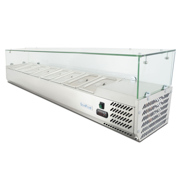 Вітрина для топінгу GoodFood GF-VRX1800/330-H6C