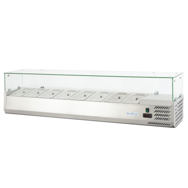 Вітрина для топінгу GoodFood GF-VRX1800/330-H6C