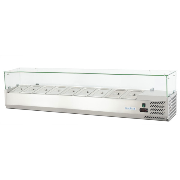Вітрина для топінгу GoodFood GF-VRX2000/380-H6C