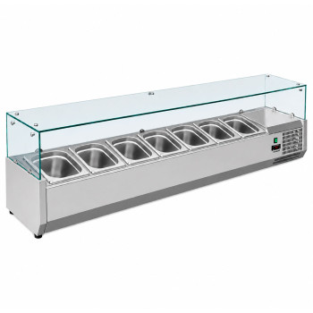 Вітрина для інгредієнтів Hurakan HKN-GXD1500GC