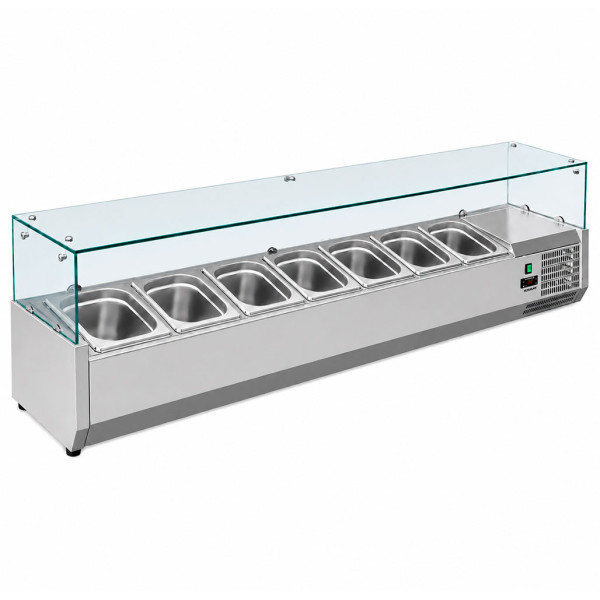 Вітрина для інгредієнтів Hurakan HKN-GXD1500GC