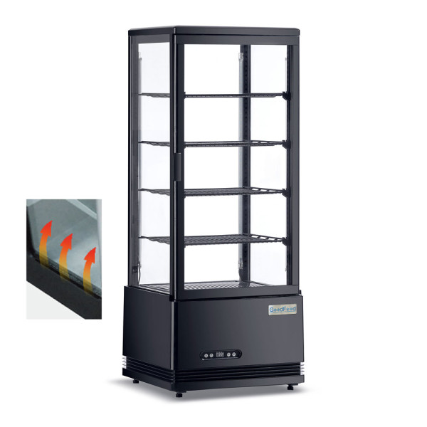 Вітрина холодильна GoodFood RT98L Black