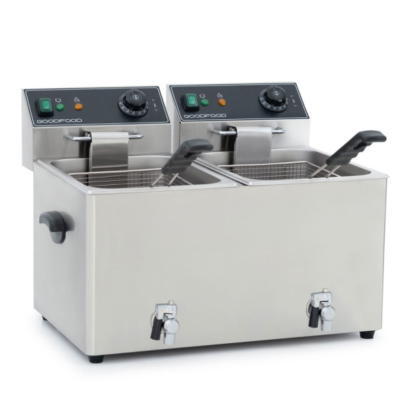 Фритюрниця електрична GoodFood EF88T BLACK із краном