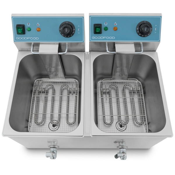 Фритюрниця електрична GoodFood EF88T BLUE із краном