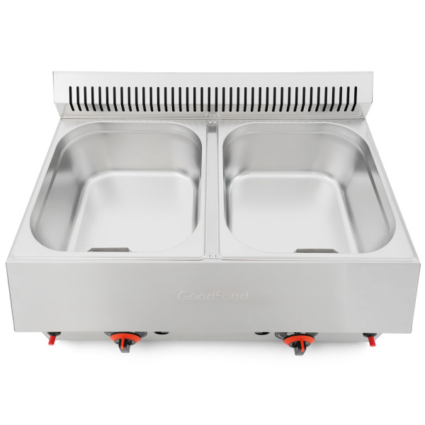 Фритюрниця газова GoodFood GF88 LPG 8+8 літрів