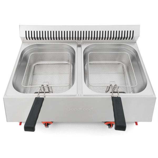 Фритюрниця газова GoodFood GF88 LPG 8+8 літрів