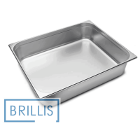 Гастроємність Brillis GN 2/1-150 нержавіюча