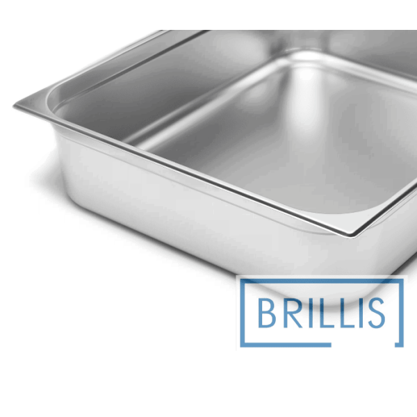 Гастроємність Brillis GN 2/1-150 нержавіюча