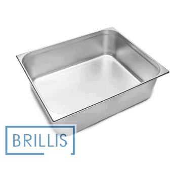 Гастроємність Brillis GN 2/1-200 нержавіюча