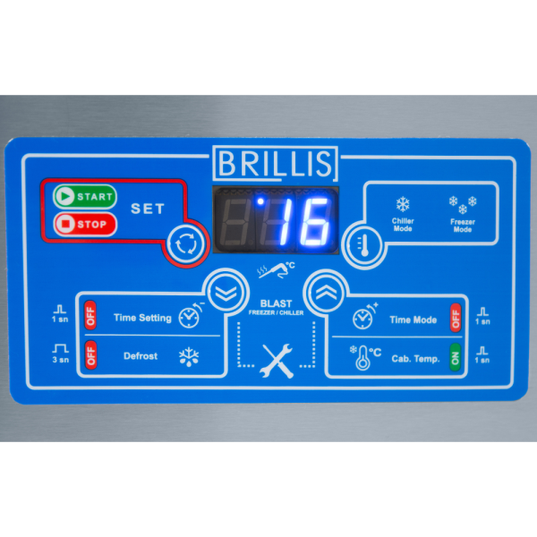 Апарат шокової заморозки Brillis VBL5-R290
