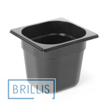 Гастроємність Brillis РС 1/6-150 з полікарбонату чорна