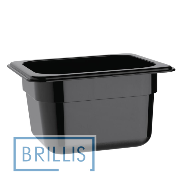 Гастроємність Brillis РС 1/9-100 з полікарбонату чорна