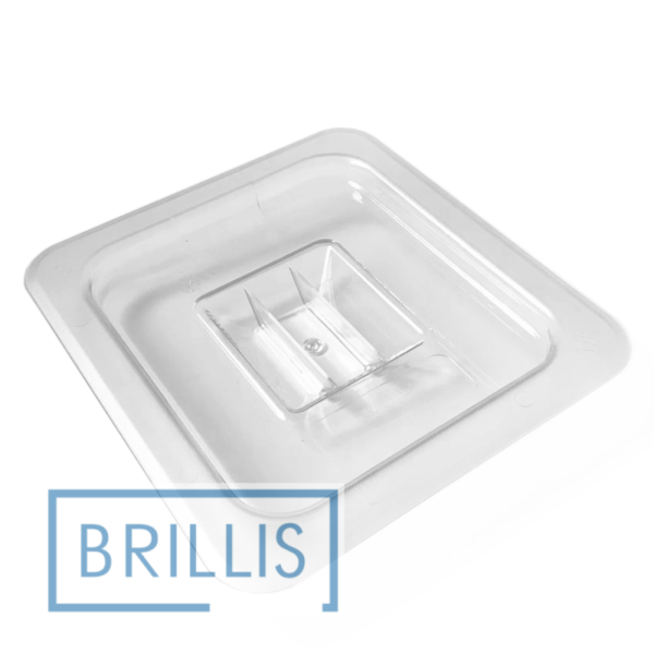 Кришка гастроємності Brillis GN 1/6, із полікарбонату прозора