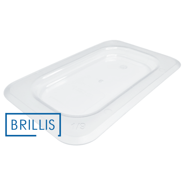 Кришка гастроємності Brillis GN 1/9, із полікарбонату прозора