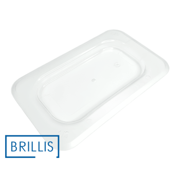 Кришка гастроємності Brillis GN 1/9, із полікарбонату прозора