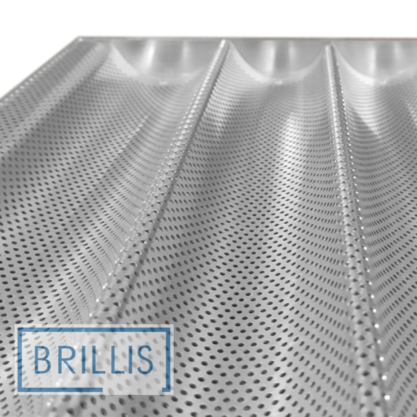 Багетний лист Brillis 400x600x30, 5 хвиль