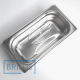 Кришка гастроємності Brillis GN 1/3, з полікарбонату прозора купольна