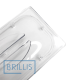 Кришка гастроємності Brillis GN 1/9, з полікарбонату прозора купольна