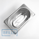 Кришка гастроємності Brillis GN 1/9, з полікарбонату прозора купольна